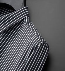 Men's No-iron Seamless Striped Slim Fit Business Casual Anti-wrinkle Shirt