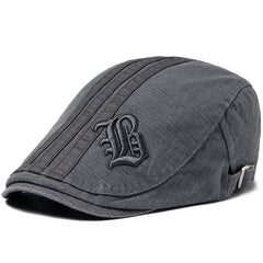 Men's letter beret