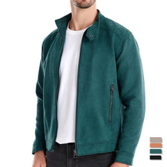 Men's New Style Trendy All-match Suede Jacket