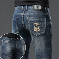 Men's Thick Stretch Slim Jeans