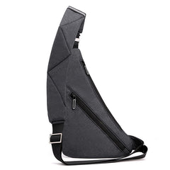 Men's Casual Commuter Crossbody Chest Bag