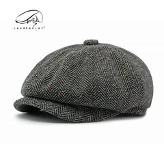 British retro octagonal hat