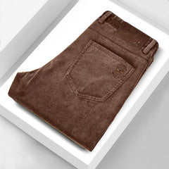 Men's Corduroy High-end Warm Straight Casual Pants