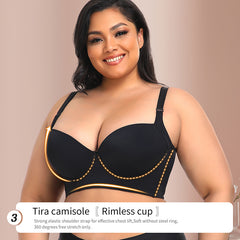 push up long plus size corset
