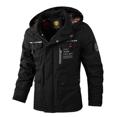 Men's Casual Parka Hooded Jacket