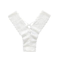 New Jacquard Seamless Lace Sexy Breathable Ultra-thin Thong