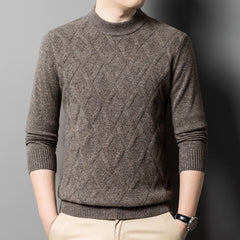 New Thickened Half Turtleneck Sweater