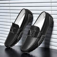 Genuine Leather Breathable Trendy Comfortable Casual Leather Shoes