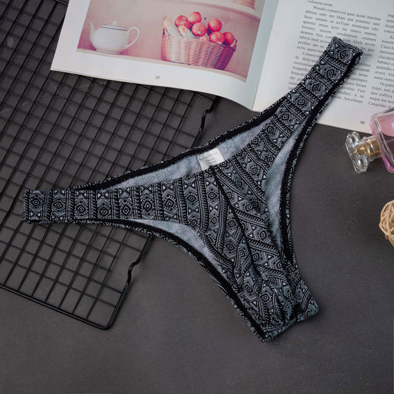 Men's Fashion Sexy Large Size Printed Briefs