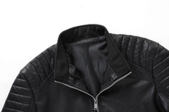 Men's Classic Business Casual Leather Jacket