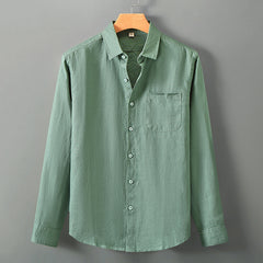 Men's Cotton and Linen Casual Shirts