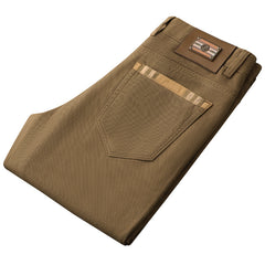 Men's Winter Fashion Business Casual Jeans