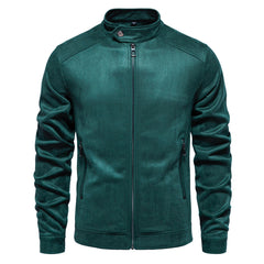 Men's New Style Trendy All-match Suede Jacket