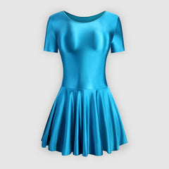 Shiny Silky Bodycon Tutu