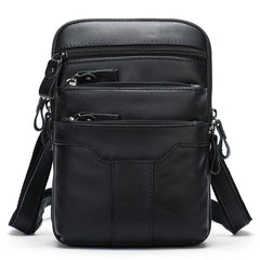 Retro fashion multifunctional cowhide shoulder bag