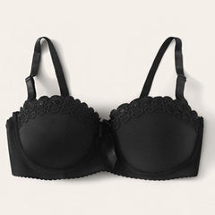 Ladies Butterfly Embroidered Anti-slip Fashion Bra