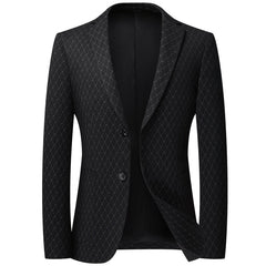 2024 New Men's Slim Business Wedding Party Casual Blazer