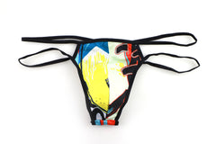 Men's Low-rise Printed Sexy Thong