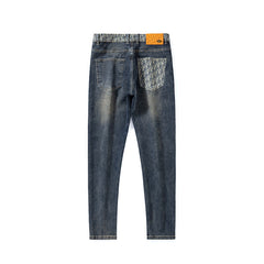 High-end stretch versatile jeans