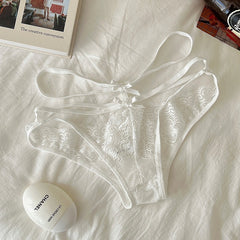 2024 New Style Thin Lace Sexy Hollow Breathable Briefs