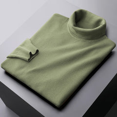 Turtleneck Warm Worsted Knit Sweater