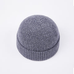 Men's Pure Wool Warm Beanie