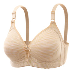Thin plus size bra without wires