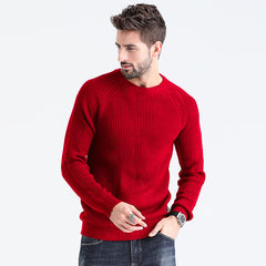 Men's New Round Neck Bottoming Sweater