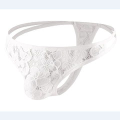 Men's Mesh Transparent Sexy Lace Thong