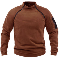 Men's Tactical Warm Breathable Outdoor Fleece Sweatshirt