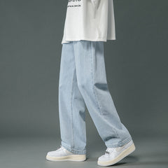 Men's Loose Straight Simple Casual Pants