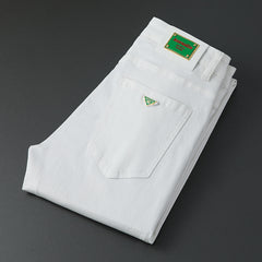 Men's High Quality Versatile Casual Printed Jeans