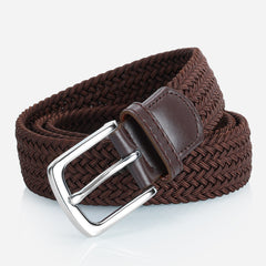 Men's Fashion Stretch Canvas Woven Belt