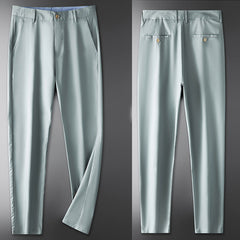 Men's Soft Loose Stretch Business Casual Pants