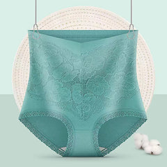 High waist antibacterial antibacterial hip lifting plus size panties