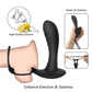 Male Prostate Penis Ring Vibrator Wireless Remote Control Anal Plug