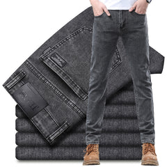 Men's Slim Straight Casual Versatile Jeans