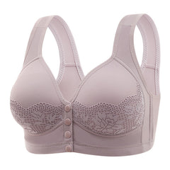 New style front buckle non-wired bra