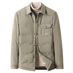 White duck down cold-proof warm down jacket