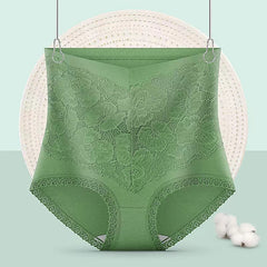 High waist antibacterial antibacterial hip lifting plus size panties