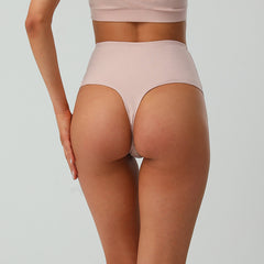 Women's Pure Cotton Large Size High Waist Breathable and Elastic Briefs