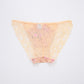 Breathable sexy non-hollow lace mesh panties