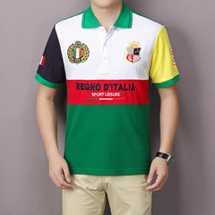 New arrival short-sleeved casual sports embroidered cotton polos