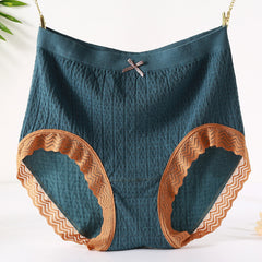 High Waist Stretch Cotton Breathable Briefs