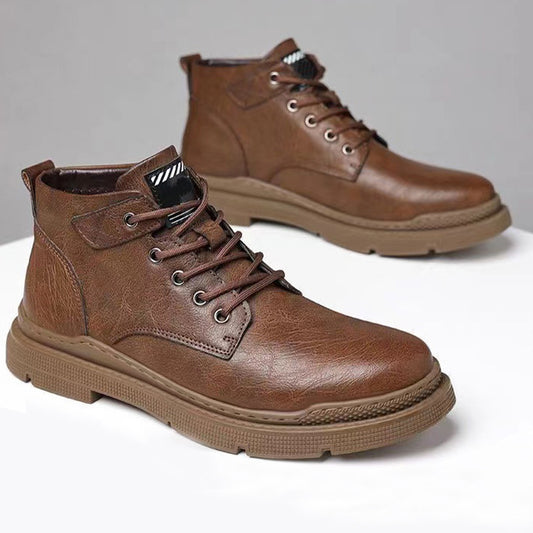 Men's Casual Warm, Comfortable and Versatile Martin Boots