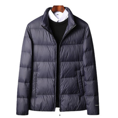 Men's New Winter Fashion Casual All-match Thick Warm Cold-proof Down Jacket