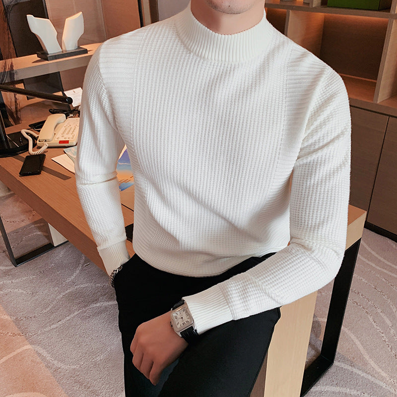 Men's Winter Thickened Slim Fit Turtleneck Sweater