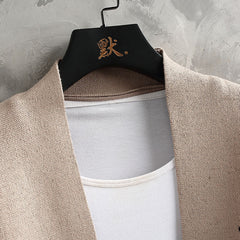 Men's New Trend Casual Embroidered Knitted Cardigan