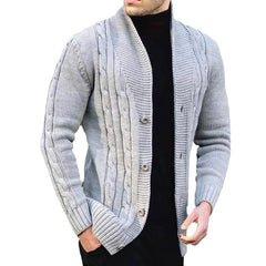 New Men's Casual Knit Cardigan Sweater