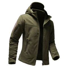 Men's Outdoor Double-sided Velvet Multi-pocket Warm Jacket